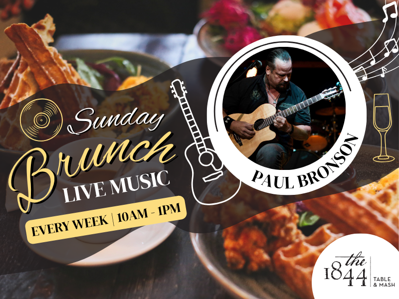 PAUL BRONSON | SUNDAY BRUNCH LIVE MUSIC (AUGUST)