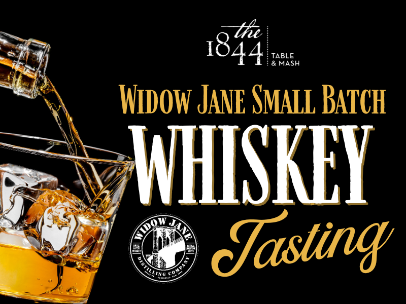 WIDOW JANE SMALL BATCH WHISKEY TASTING